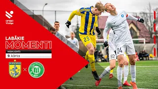 9. kārta: FK Ventspils 5:2 FK Metta (Labākie momenti)