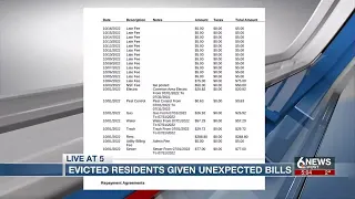 Displaced residents given unexpected bills at condemned Omaha apartment