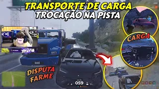 TURQUIA ROUBOU O TRANSPORTE DE CARGA DA POLICIA | GUERRA NA PISTA DISPUTA VALENDO O FARME  | HYPE RP