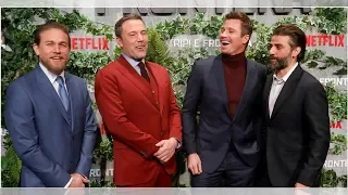 WATCH: The Stars of Netflix's Action Film Triple Frontier Accept the 'Sexiest Cast Alive' Title