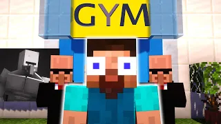 POV: You Tried to Enter into Villager Gym in Minecraft