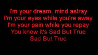 Sad But True - Apocalyptica (with lyrics)