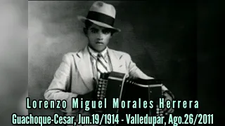 Lorenzo Morales. Fallecimiento. Agosto 26.