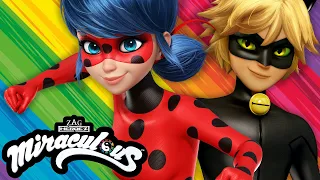 1 STUNDE MIRACULOUS | 😍 LADYBUG Y CAT NOIR 🐞 | Kompilation Staffel 4