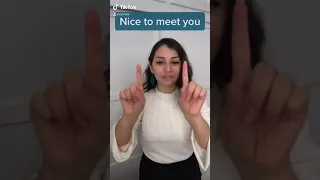 Greetings in American Sign Language (ASL)
