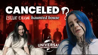 Billie Eilish's Canceled Haunted House, What Was Inside? Halloween Horror Nights Universal Studios