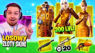 Losowy ZŁOTY BOSS challenge w Fortnite 👑 (SEZON 8!)