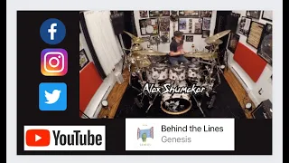 15 year old drummer Alex Shumaker "Behind The Lines" Genesis