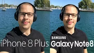 iPhone 8 Plus vs Galaxy Note 8 Video Comparison!