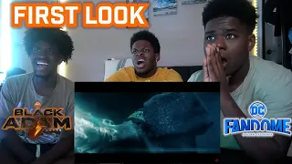 BLACK ADAM - FIRST LOOK TEASER TRAILER | SZN 3 REACTS TO DC FANDOME #2