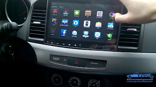 Штатная Магнитола для Mitsubishi Lancer X Android GPS 2 Din Лансер Тюнинг