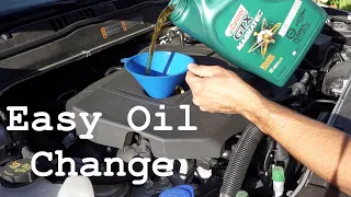 2017 Ford Fusion Oil Change Step by Step