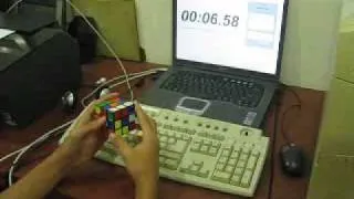 Rubik's Cube 3x3 28 Second Solve
