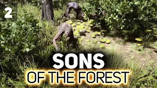 Строим небоскрёбы и балконы с Хрустом в лесу 🌲 Sons of the Forest [PC 2023] #2