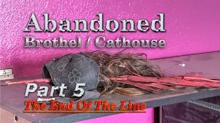 ABANDONED CATHOUSE Full The Girls Left It ALL Behind Panties