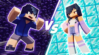 Minecraft OBSIDIAN VS DIAMOND!