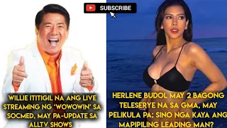 Herlene Budol may  mga bagong  proyekto sa GMA 7|| Willie ititigil na ang live streaming sa socmed,