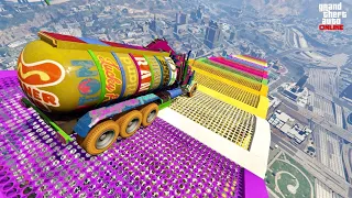 GTA 5 - PARKOUR CERBERUS ! MEGA RAMPE