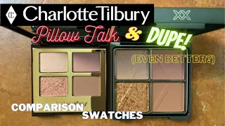 Charlotte Tilbury Pillow Talk Dupe XX Revolution XXposed Swatches l Glammining.com