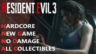 Resident Evil 3 Remake Complete Walkthrough (New Game / Hardcore / No Damage / All Collectibles)