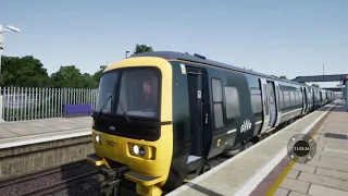 Train Sim World Class 166 London Paddington to Reading Part 1 (Paddington to Twyford) PS4 gameplay