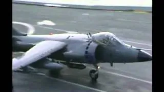 Final flight for Harrier jump jet