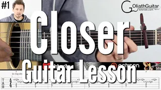 Chainsmokers - Closer (Guitar Lesson)