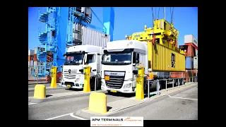 Yard Strategy at APM Terminals MVII explained