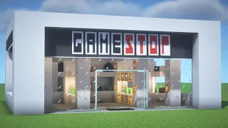 How To Build a GameStop - Minecraft Tutorial