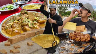LALAMUSA STREET FOOD TOUR - Most Famous & Oldest Miam Jee ki Daal & Best Barfi in Pakistan