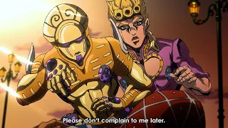 ジョジョ-Giorno reveals his true gender when intending to play tricks with Mista