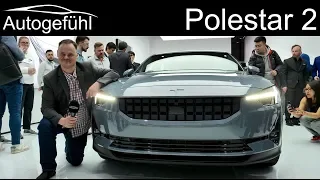 Polestar 2 mid-size sedan EV REVIEW - Autogefühl