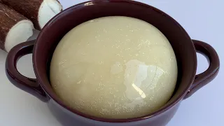 HOW TO MAKE NIGERIAN CASSAVA FUFU FROM SCRATCH