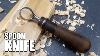 Making a Simple Spoon Carving Knife That Anyone Can Make