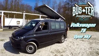 Bus-ter.de Freizeitfahrzeuge -  Open Sky Camper - VW T6 Komplettausbau