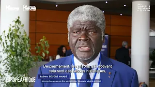 #ForumEuropeAfrique - Interview de Robert BEUGRE MAMBE, Ministre-Gouverneur du District d'Abidjan