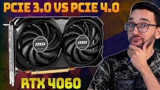 PERDE DESEMPENHO?? RTX 4060 Pci-e 3.0 VS 4.0