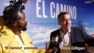 Vince Gilligan at the "El Camino"  premiere & red carpet