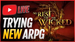 🔴PoE Vet vs WASD Controls | Trying NEW ARPG No Rest for the Wicked