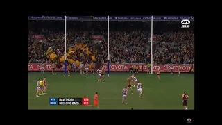Tom Hawkins Goal After The Siren VS Hawthorn | Ft Titanic Theme Song  🎵