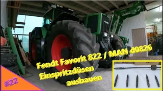 TreckerVLOG#22 Fendt Favorit Einspritzdüsen | VW Bus kriegt Ackerprofil | Xylon Hubspindeln zerlegen