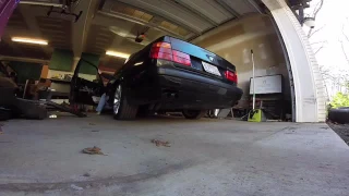 E34 540i exhaust sound