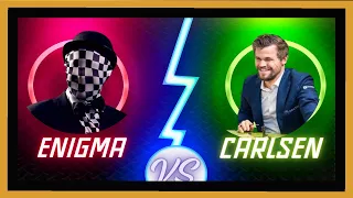 "Blitz Battle: Magnus Carlsen vs. Rey Enigma | Epic Chess Showdown!"