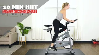 10 Min HIIT Cycle Bike Workout