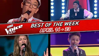 😍The BEST of the WEEK in The Voice Kids #5! | 📆April 16-23 2021