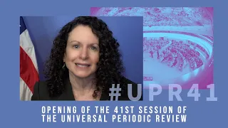 Opening of the 41st Session of the UPR