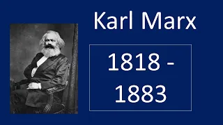 KARL MARX: VIDA Y FILOSOFÍA. CLASE MAGISTRAL