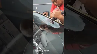 Scratch removal on windshield