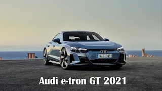 Первый электрический седан Audi RS e-tron GT 2021