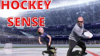 How to use a Frisbee to increase Hockey Sense & Hockey Anticipation | DuPraw Powerskating